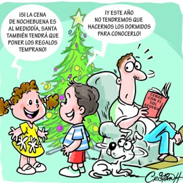 Caricatura Cristian Caricaturas – El Día, 18 de Noviembre, 2020