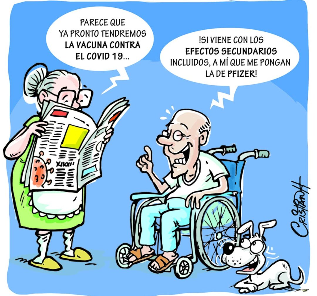Caricatura Cristian Caricaturas – El Día, 20 de Noviembre, 2020