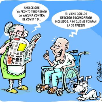 Caricatura Cristian Caricaturas – El Día, 20 de Noviembre, 2020