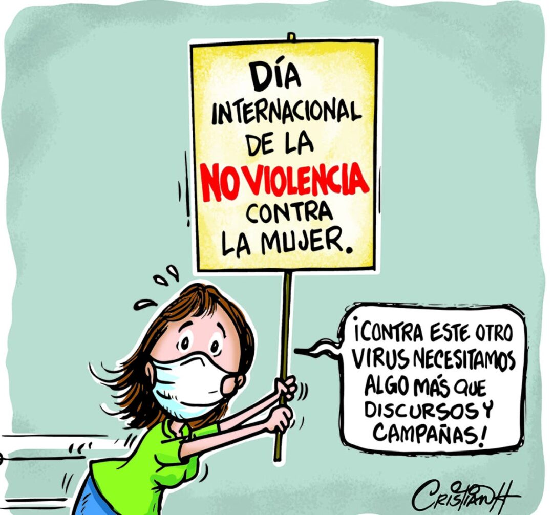 Caricatura Cristian Caricaturas – El Día, 25 de Noviembre, 2020