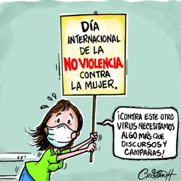 Caricatura Cristian Caricaturas – El Día, 25 de Noviembre, 2020
