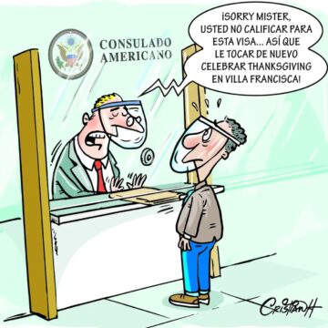Caricatura Cristian Caricaturas – El Día, 26 de Noviembre, 2020