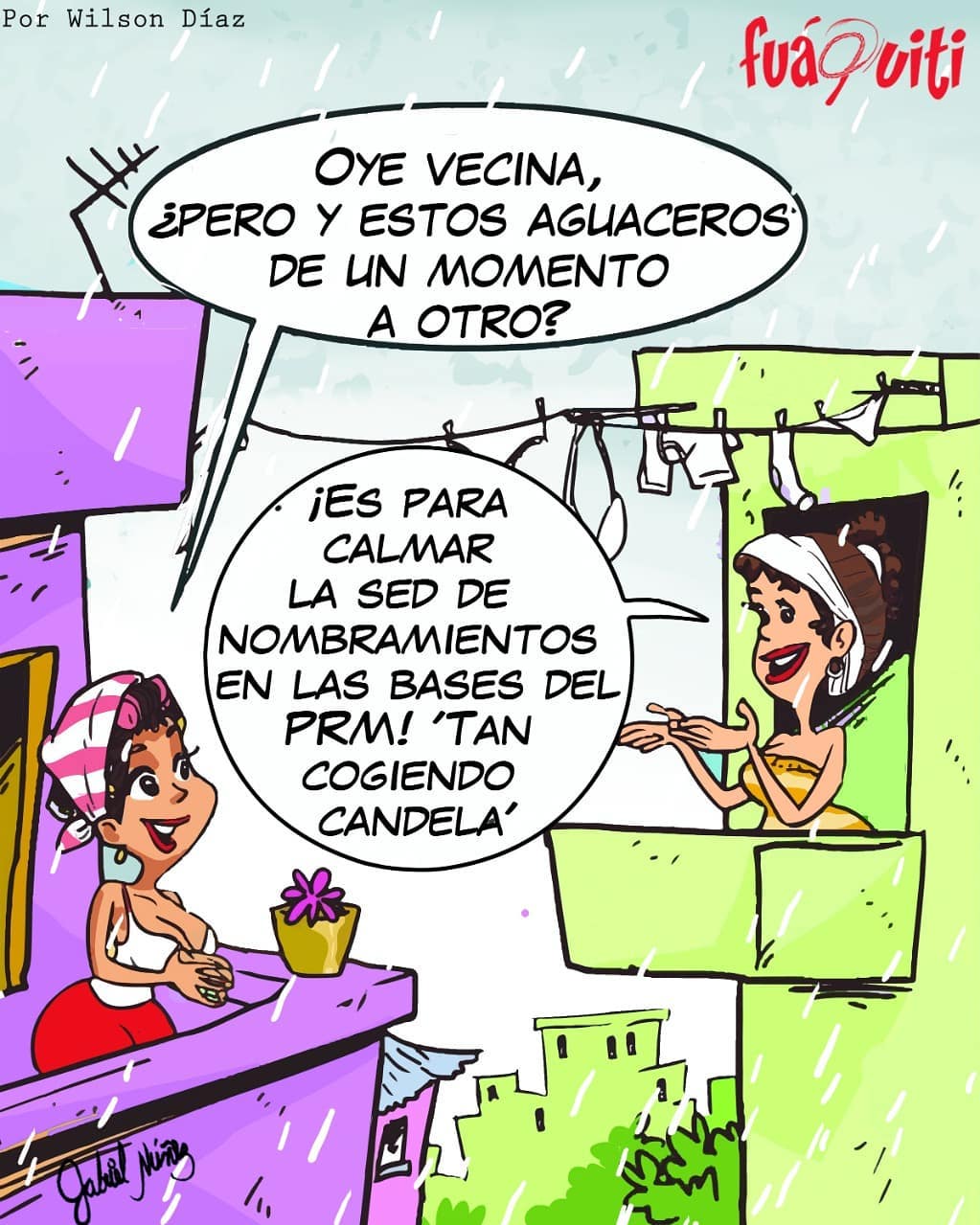 Caricatura Fuaquiti, 01 de Noviembre, 2020 – ¡Las Vecinas! Caricatura Fuaquiti, 01 de Noviembre, 2020 – ¡Las Vecinas!