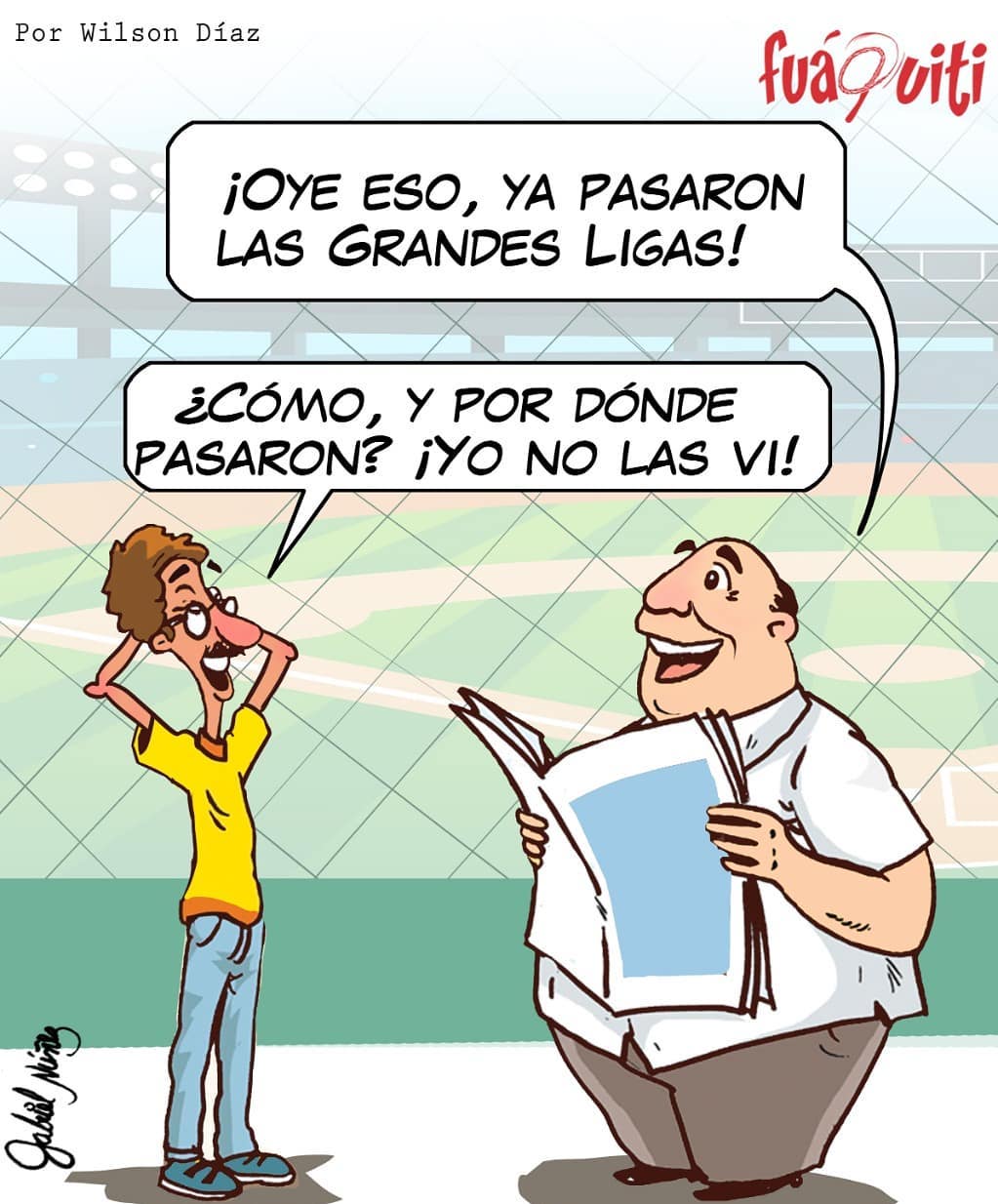 Caricatura Fuaquiti, 05 de Noviembre, 2020 – ¡Grandes Ligas! Caricatura Fuaquiti, 05 de Noviembre, 2020 – ¡Grandes Ligas!