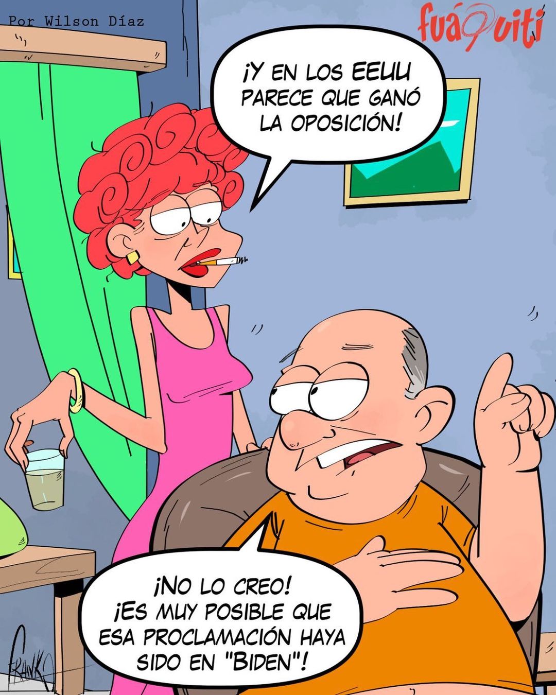 Caricatura Fuaquiti, 10 de Noviembre, 2020 – “Aquí Entre Nos” Caricatura Fuaquiti, 10 de Noviembre, 2020 – “Aquí Entre Nos”