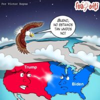 Caricatura Fuaquiti, 13 de Noviembre, 2020 – ¡No estamos tan unidos no!