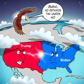 Caricatura Fuaquiti, 13 de Noviembre, 2020 – ¡No estamos tan unidos no!