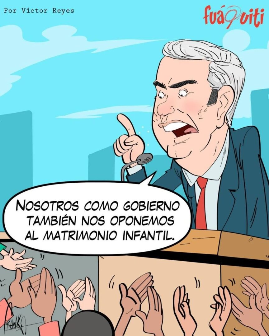 Caricatura Fuaquiti, 14 de Noviembre, 2020 – ¡El Matrimonio Infantil!
