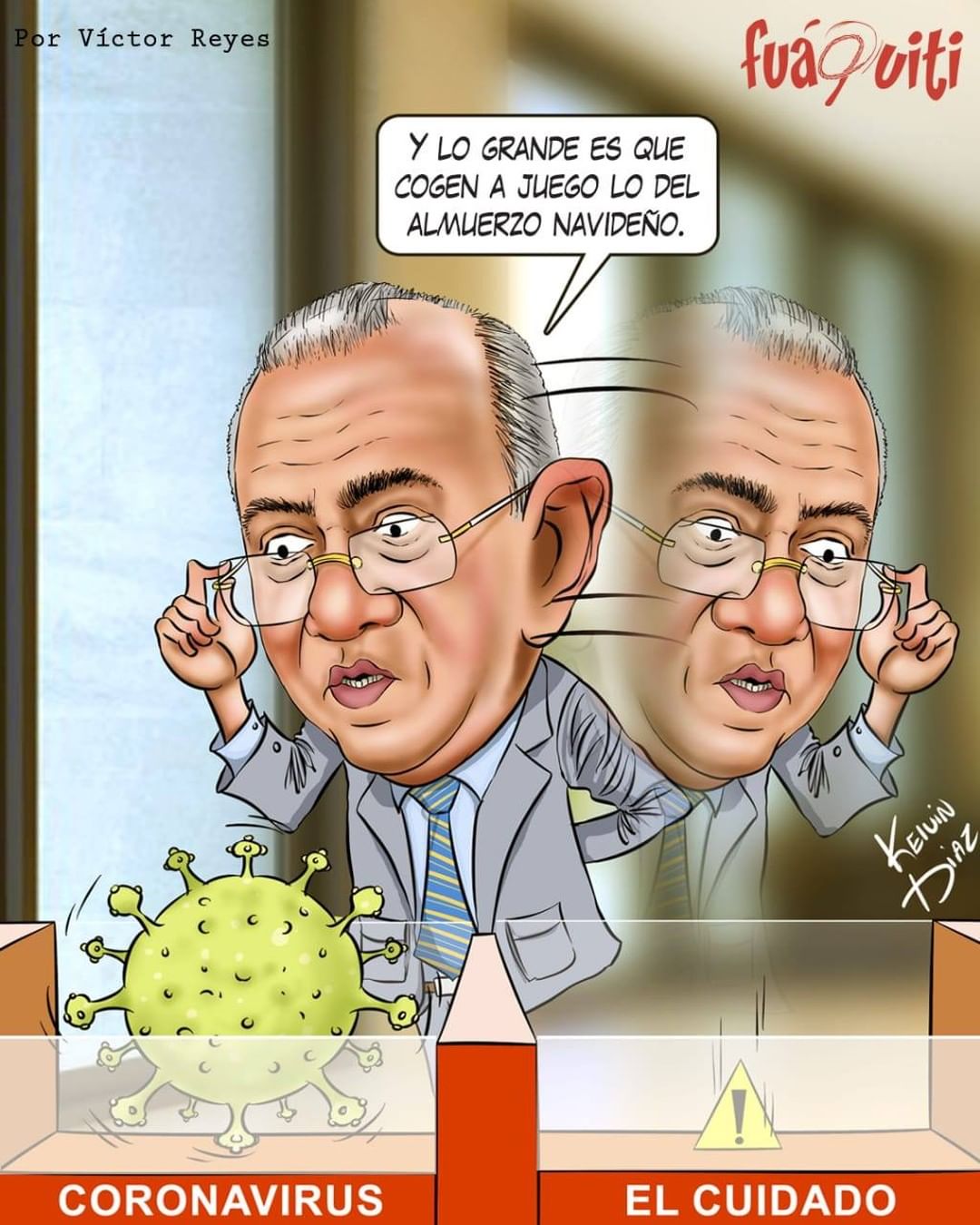 Caricatura Fuaquiti, 17 de Noviembre, 2020 – ¡Coronavirus! Caricatura Fuaquiti, 17 de Noviembre, 2020 – ¡Coronavirus!