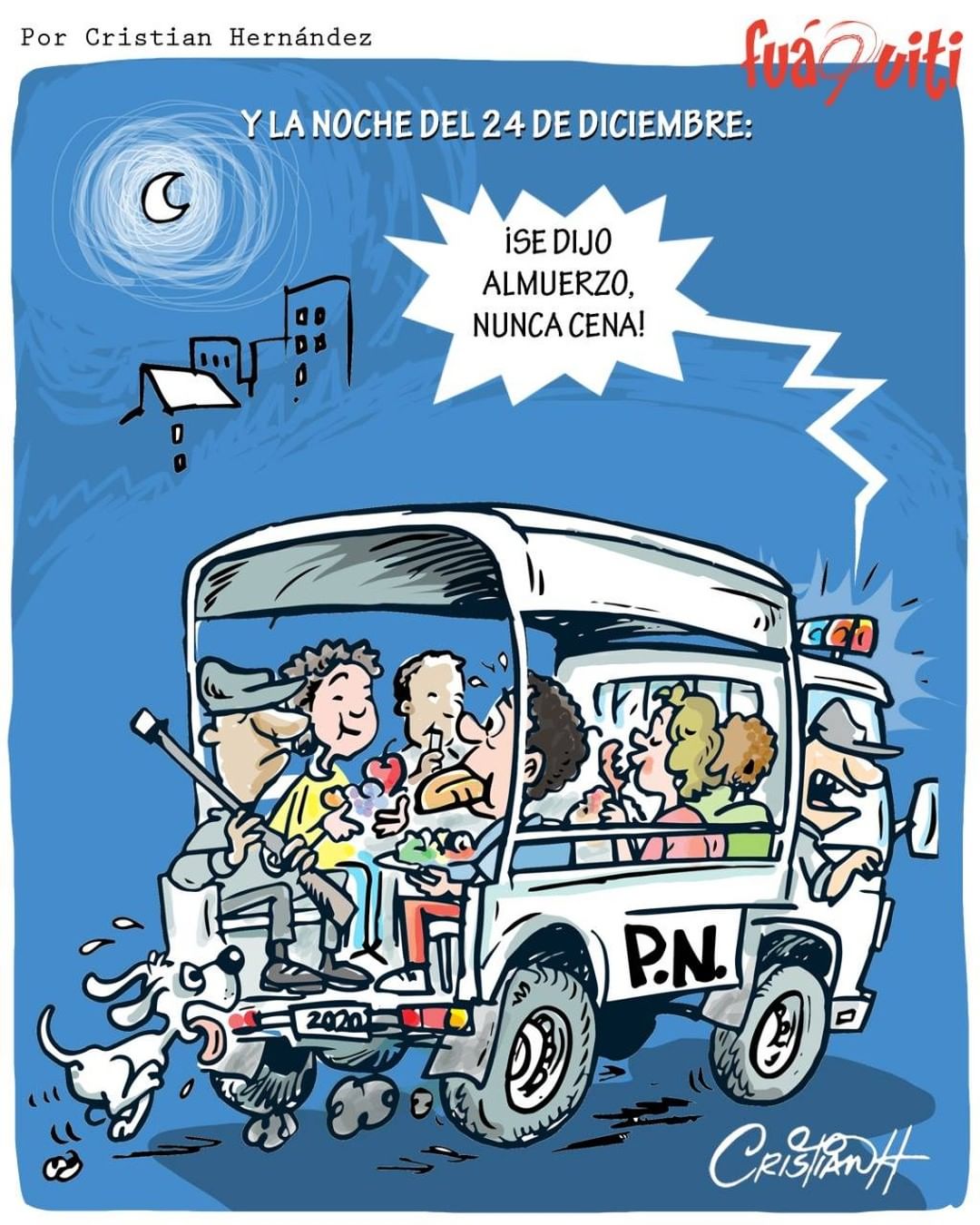 Caricatura Fuaquiti, 19 de Noviembre, 2020 – ¡24 de Diciembre! Caricatura Fuaquiti, 19 de Noviembre, 2020 – ¡24 de Diciembre!