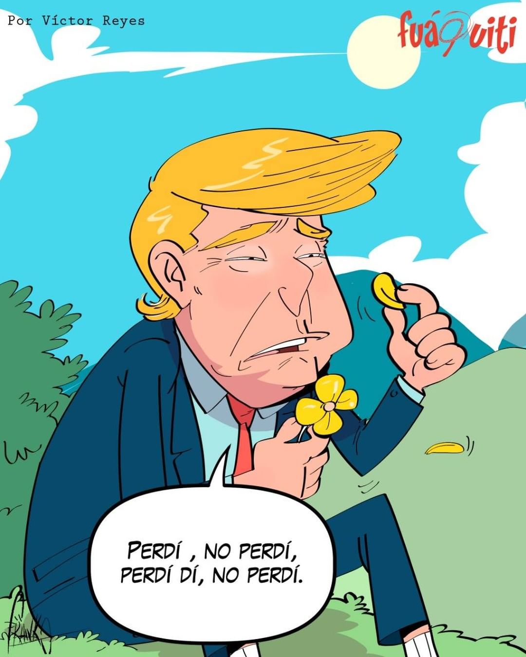 Caricatura Fuaquiti, 20 de Noviembre, 2020 – ¡Trump Indeciso! Caricatura Fuaquiti, 20 de Noviembre, 2020 – ¡Trump Indeciso!