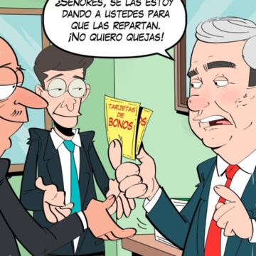 Caricatura Fuaquiti, 21 de Noviembre, 2020 – ¡Abinader y los bonos!