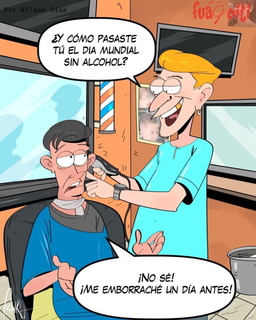 Caricatura Fuaquiti, 21 de Noviembre, 2020 – ¡Peluqueria las Greñas!