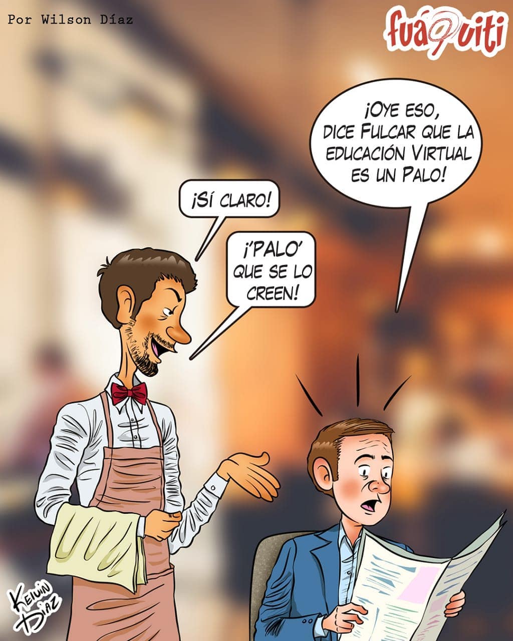 Caricatura Fuaquiti, 22 de Noviembre, 2020 – ¡Restaurante La Maca! Caricatura Fuaquiti, 22 de Noviembre, 2020 – ¡Restaurante La Maca!