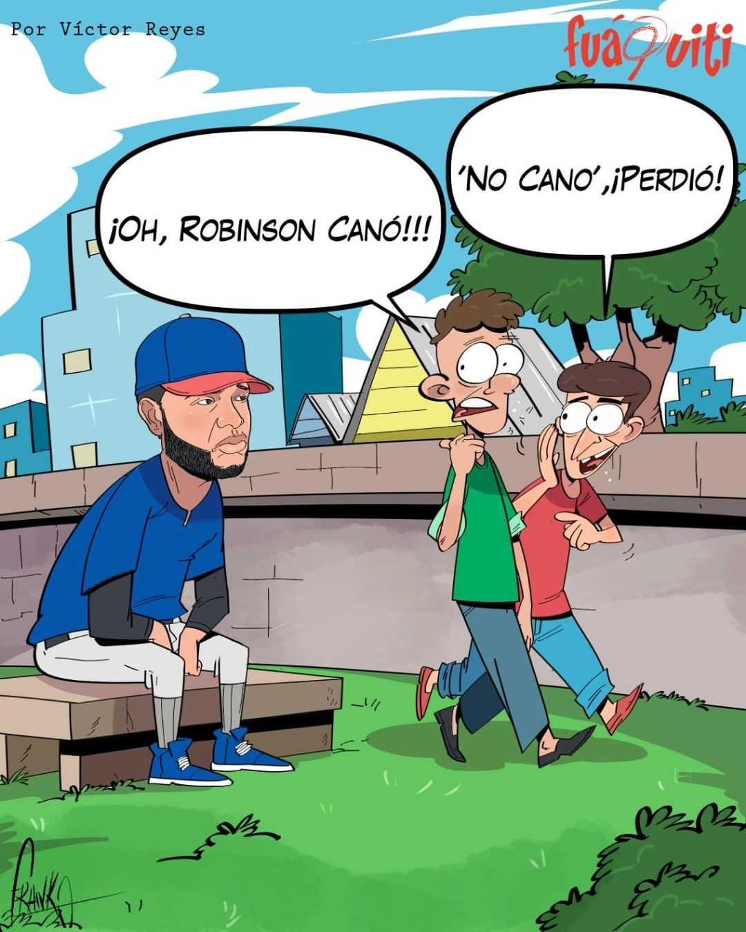 Caricatura Fuaquiti, 22 de Noviembre, 2020 – ¡Robison Canó! Caricatura Fuaquiti, 22 de Noviembre, 2020 – ¡Robison Canó!