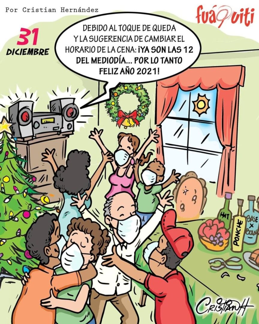 Caricatura Fuaquiti, 24 de Noviembre, 2020 – ¡Almuerzo el 31 de diciembre!