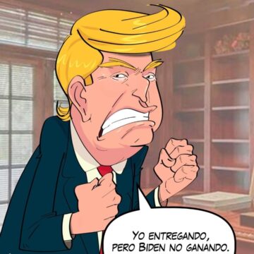 Caricatura Fuaquiti, 25 de Noviembre, 2020 – ¡Trump y el cambio de mandato!