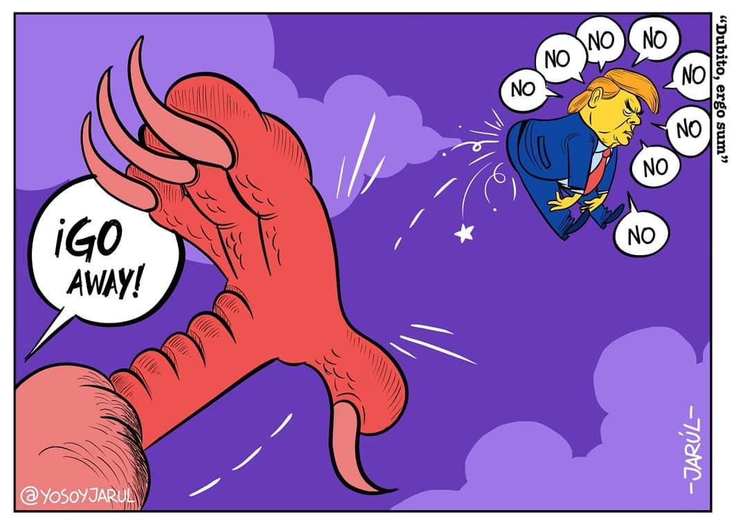 Caricatura Jarúl – 07 de Noviembre, 2020 – ¡Que se vaaaaaaaaaa! Caricatura Jarúl – 07 de Noviembre, 2020 – ¡Que se vaaaaaaaaaa!