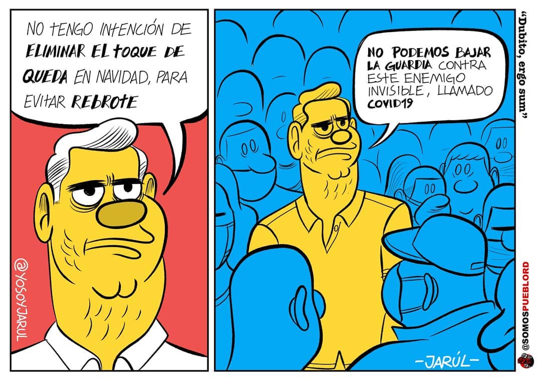 Caricatura Jarúl – 09 de Noviembre, 2020 – Covid saboooooor navideño Caricatura Jarúl – 09 de Noviembre, 2020 – Covid saboooooor navideño