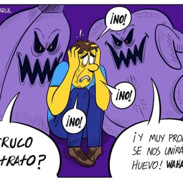 Caricatura Jarúl – 31 de Octubre, 2020 – Pesadilla antes de navidad.