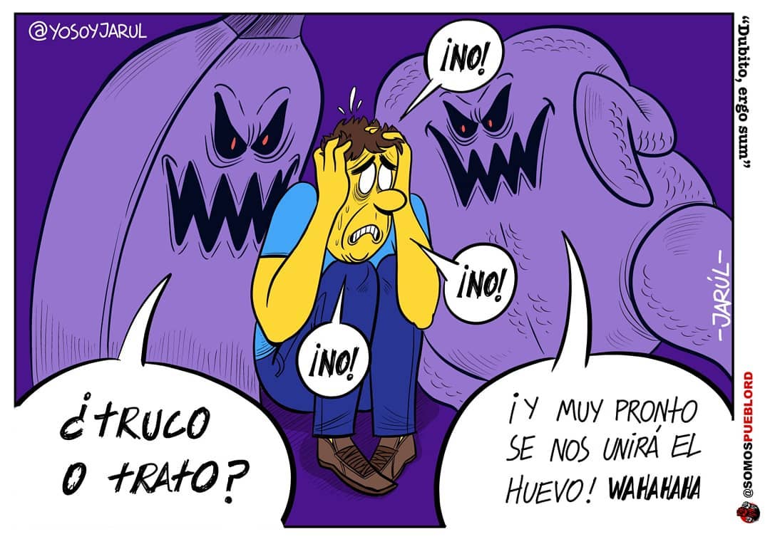 Caricatura Jarúl – 31 de Octubre, 2020 – Pesadilla antes de navidad.