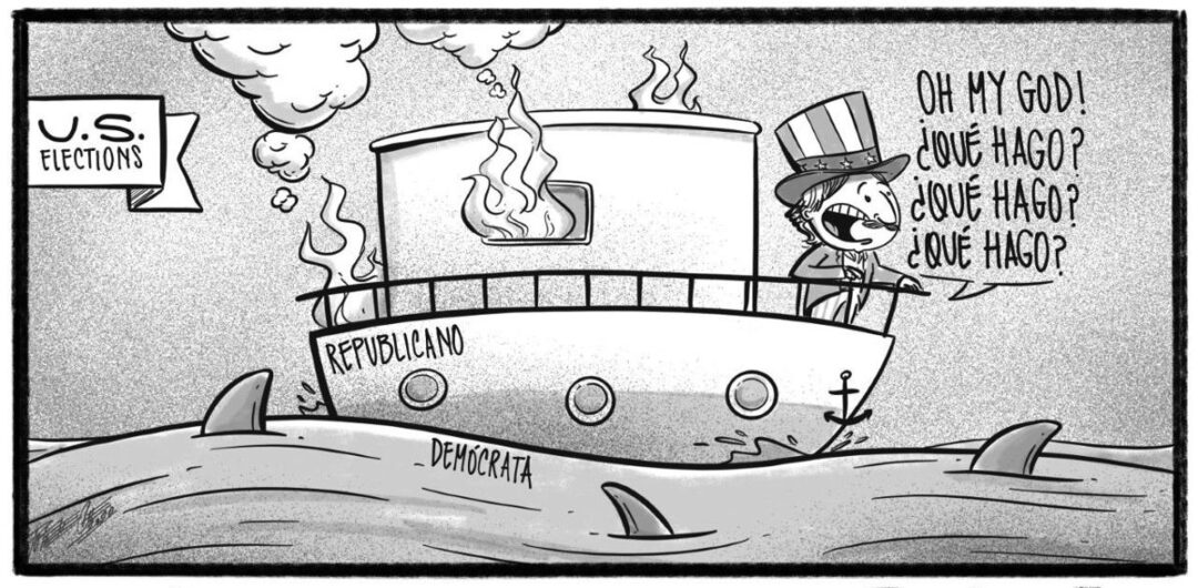 Caricatura Noticiero Poteleche – Diario Libre, 02 de Noviembre, 2020