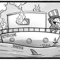 Caricatura Noticiero Poteleche – Diario Libre, 02 de Noviembre, 2020
