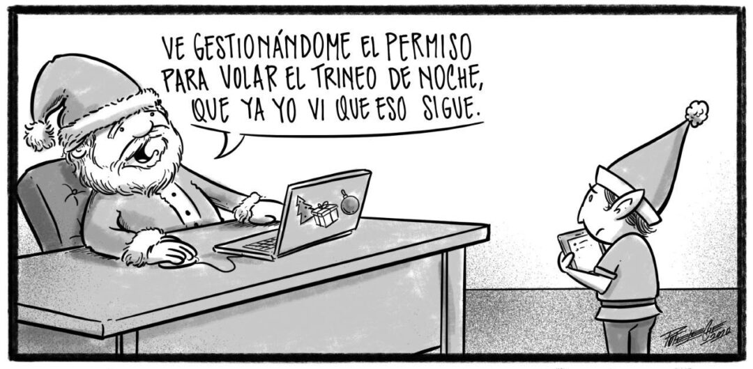 Caricatura Noticiero Poteleche – Diario Libre, 12 de Noviembre, 2020