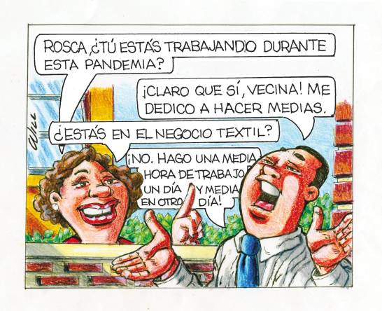 Caricatura Rosca Izquierda – Diario Libre, 13 de Noviembre, 2020