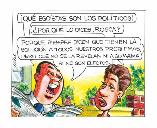 Caricatura Rosca Izquierda – Diario Libre, 16 de Noviembre, 2020