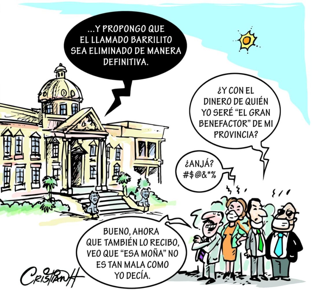 Caricatura Cristian Caricaturas – El Día, 14 de Diciembre, 2020