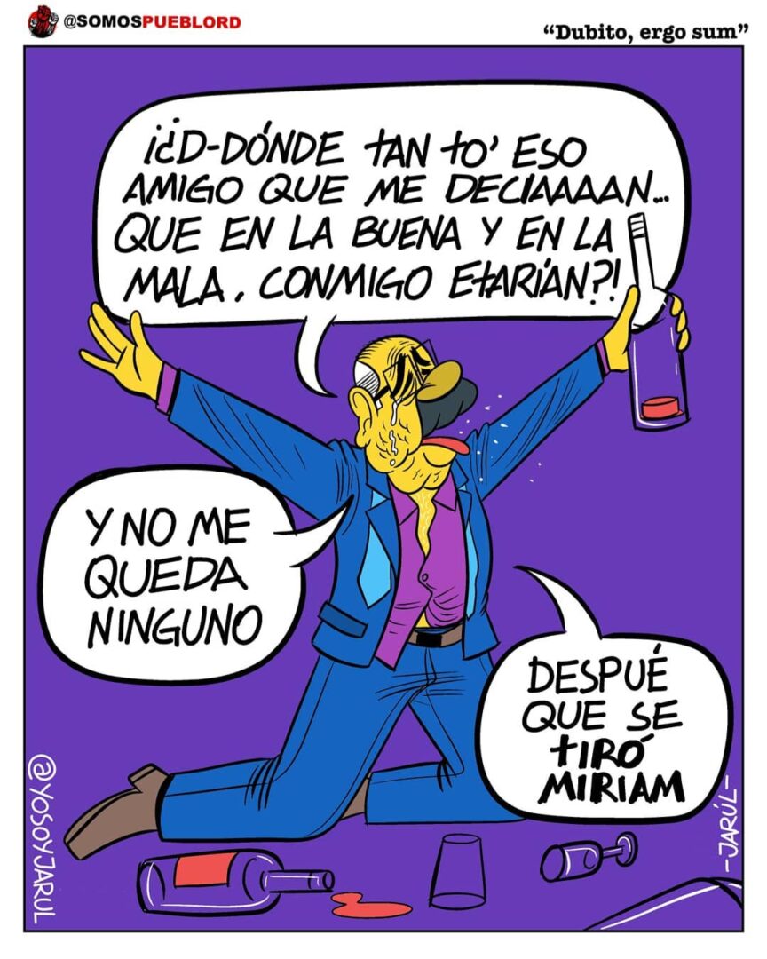 Caricatura Jarúl – 03 de Diciembre, 2020 – Dónde están esos amigos