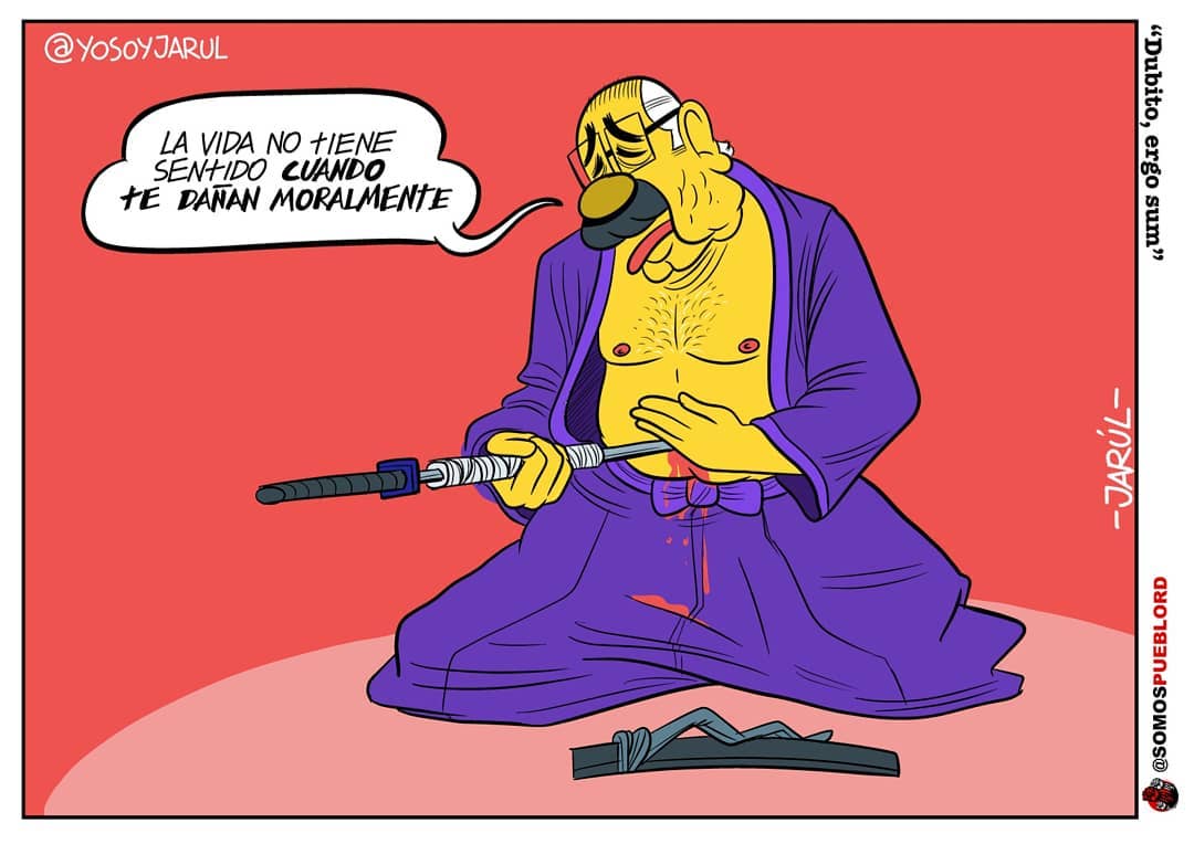 Caricatura Jarúl – 04 de Diciembre, 2020 – No hay honor para un Harakiri Caricatura Jarúl – 04 de Diciembre, 2020 – No hay honor para un Harakiri