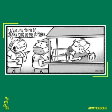 Caricatura Noticiero Poteleche – Diario Libre, 14 de Diciembre, 2020