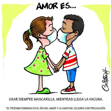 Caricatura Cristian Caricaturas – El Día, 12 de Febrero, 2021