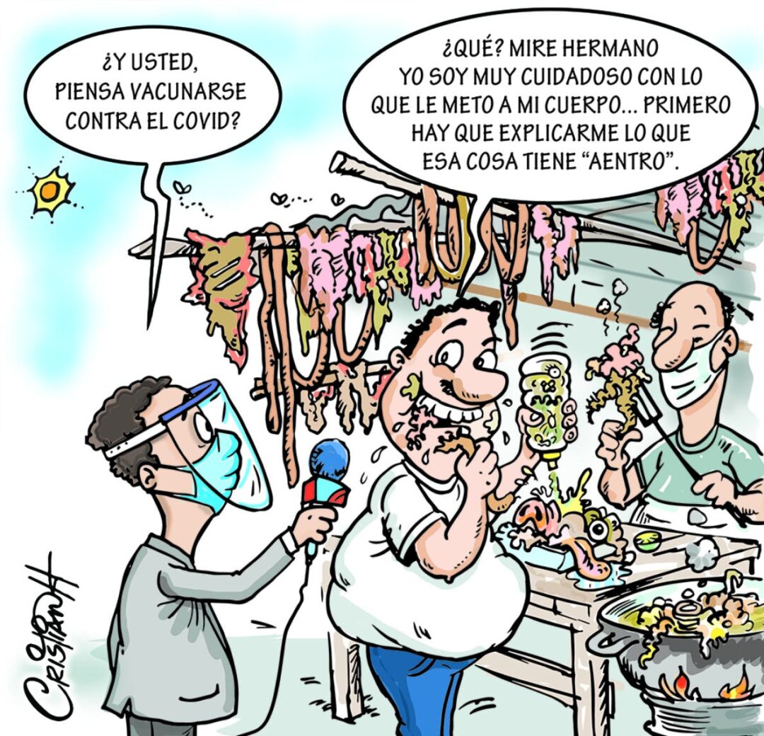 Caricatura Cristian Caricaturas – El Día, 16 de Febrero, 2021