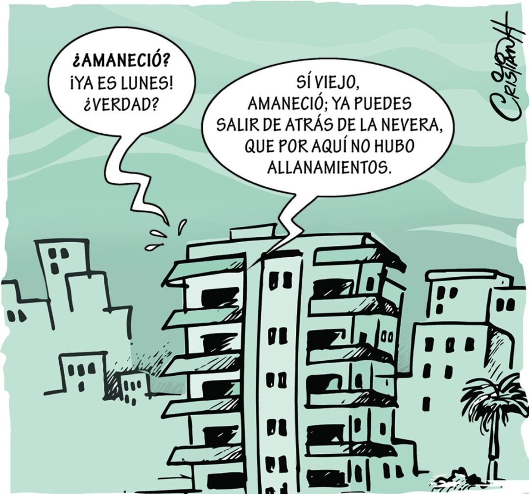 Caricatura Cristian Caricaturas – El Día, 18 de Enero, 2021