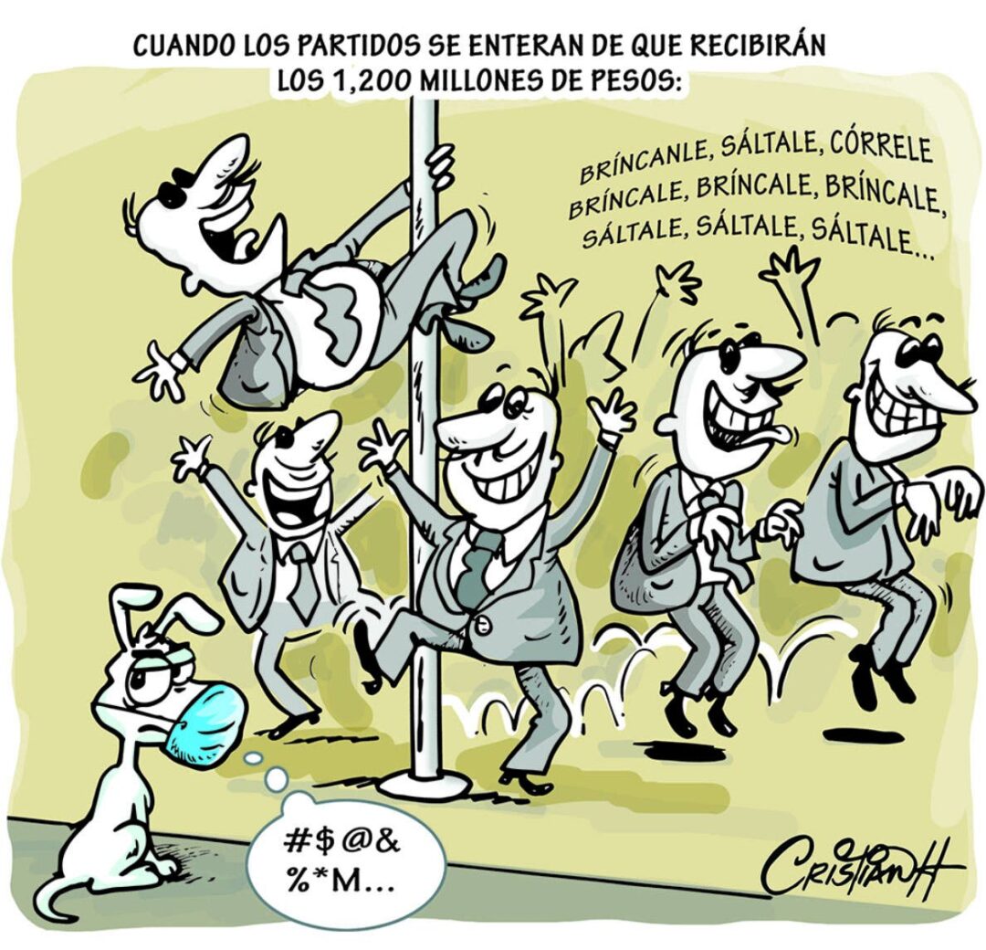 Caricatura Cristian Caricaturas – El Día, 24 de Febrero, 2021
