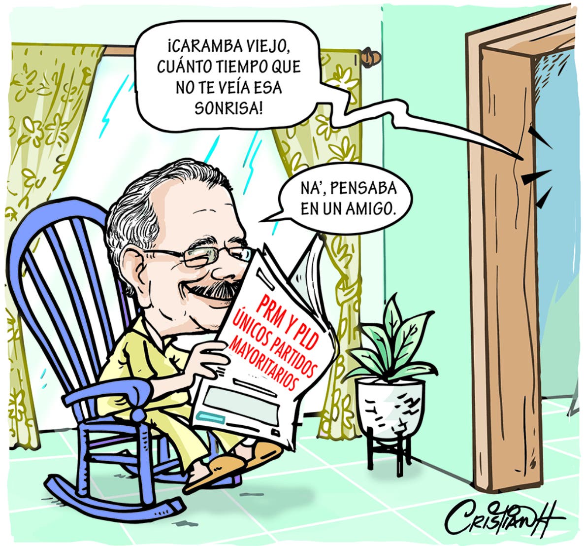 Caricatura Cristian Caricaturas – El Día, 29 de Enero, 2021