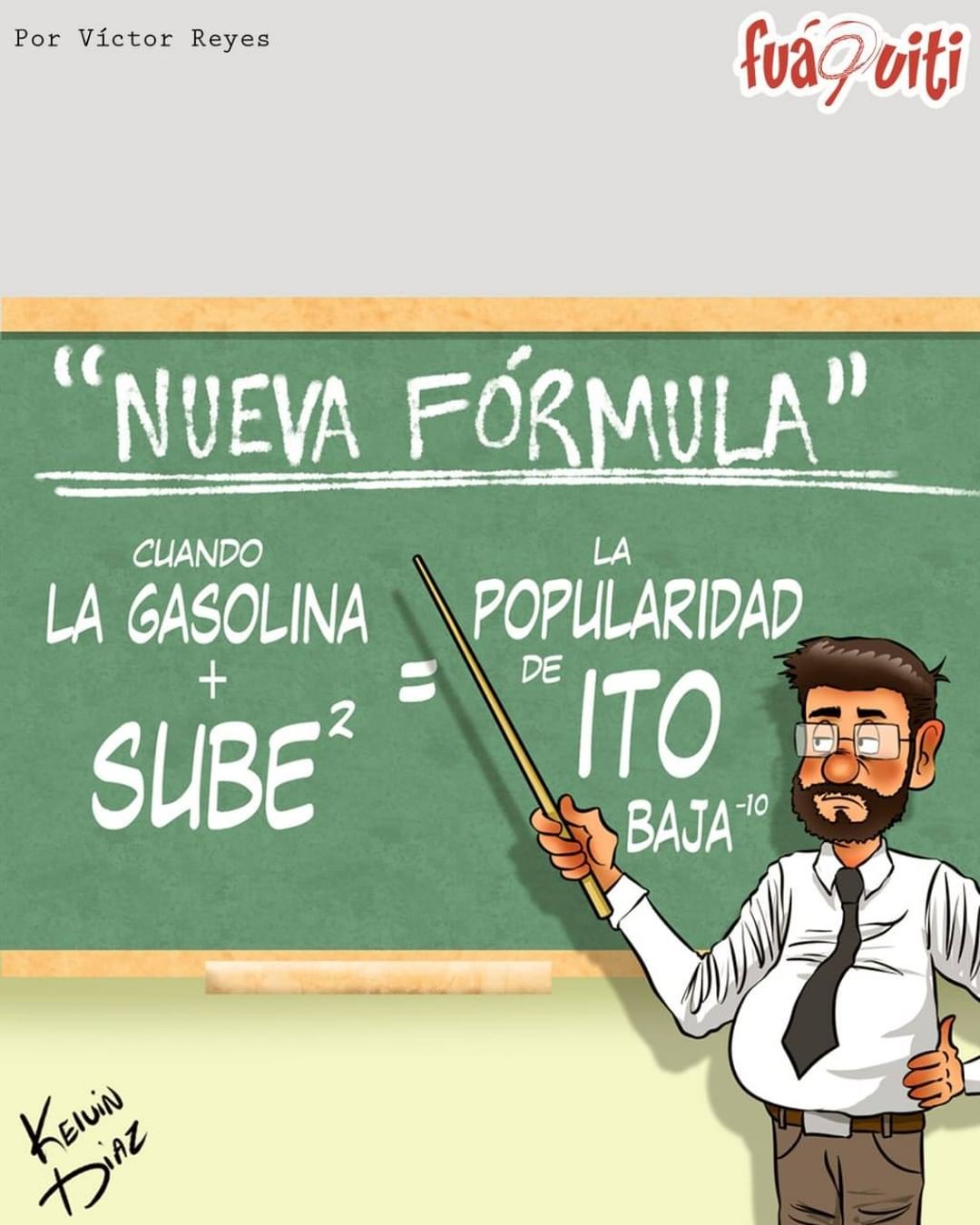 Caricatura Fuaquiti, 01 de Febrero, 2021 – ¡La nueva fórmula! Caricatura Fuaquiti, 01 de Febrero, 2021 – ¡La nueva fórmula!