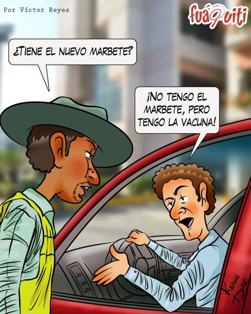 Caricatura Fuaquiti, 18 de Febrero, 2021 – ¡El Marbete!