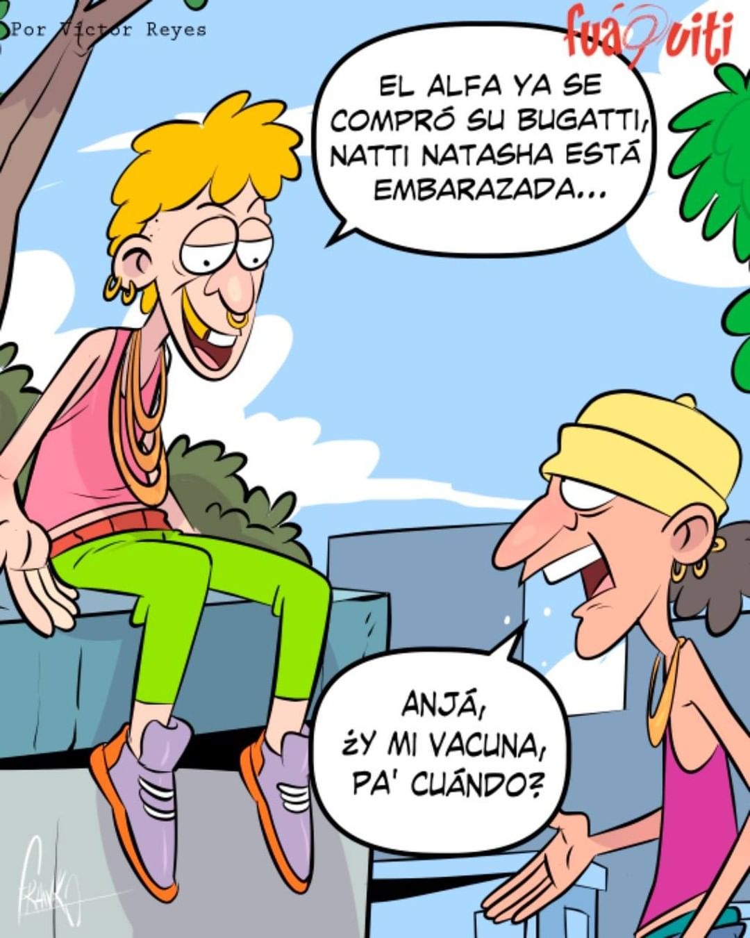 Caricatura Fuaquiti, 20 de Febrero, 2021 – ¡Alfa y Natti! Caricatura Fuaquiti, 20 de Febrero, 2021 – ¡Alfa y Natti!