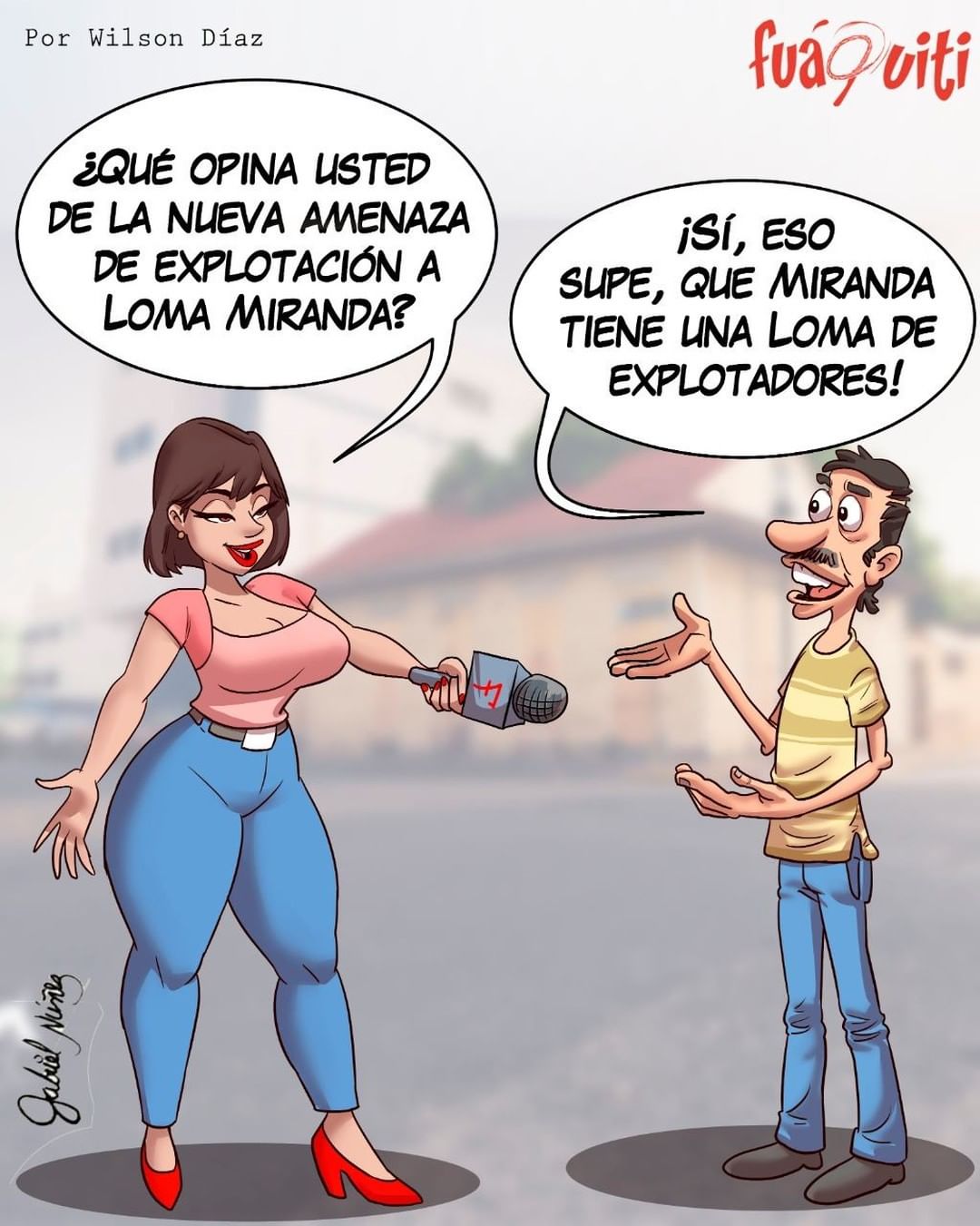 Caricatura Fuaquiti, 25 de Febrero, 2021 – ¡A la calle no hay quien la calle! Caricatura Fuaquiti, 25 de Febrero, 2021 – ¡A la calle no hay quien la calle!