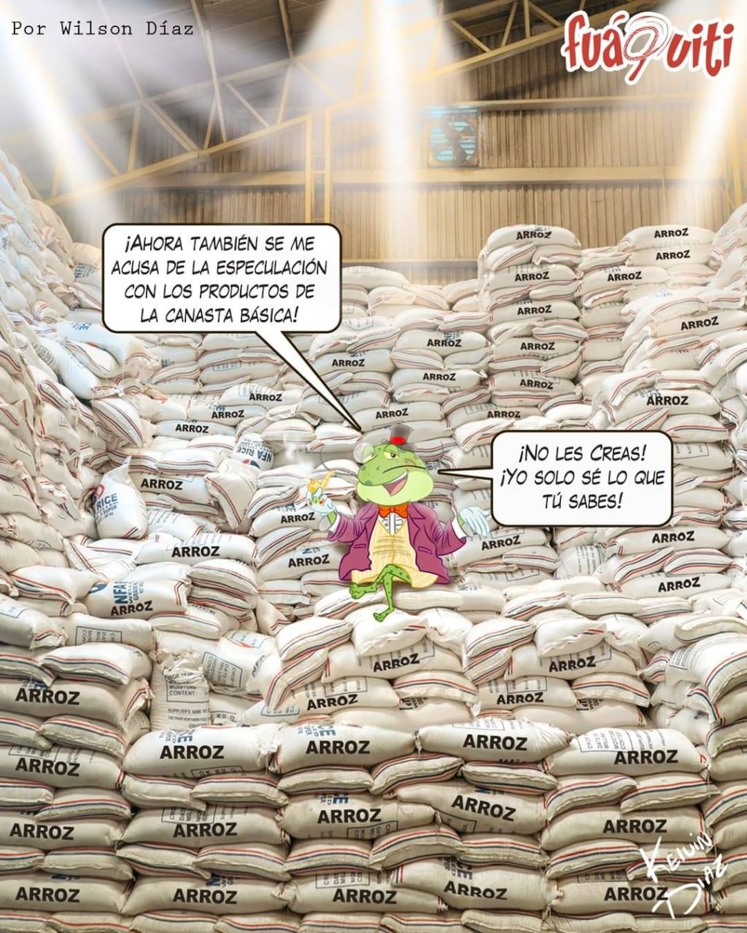 Caricatura Fuaquiti, 25 de Febrero, 2021 – ¡El Maco-rupto! Caricatura Fuaquiti, 25 de Febrero, 2021 – ¡El Maco-rupto!