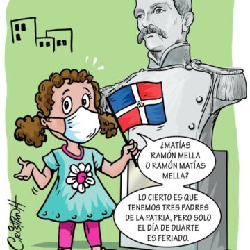 Caricatura Fuaquiti, 25 de Febrero, 2021 – ¡Matías Ramón Mella!