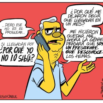 Caricatura Jarúl – 15 de Febrero, 2021 – Cojeando de la misma pata