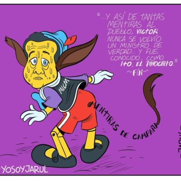 Caricatura Jarúl – 26 de Febrero, 2021 – Vendo mis acciones de la refinería
