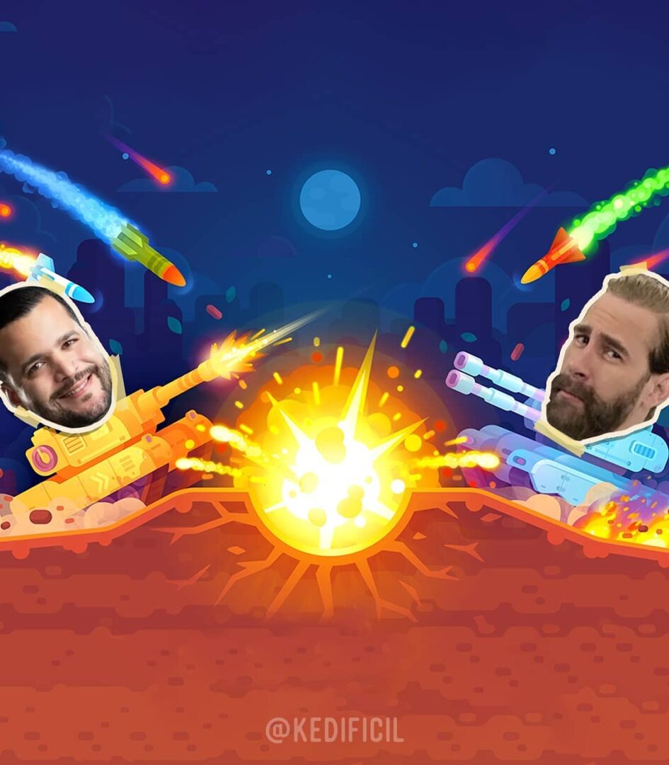 Caricatura KeDificil, 22 de Febrero, 2021 – Haraca Kiko vs Kiko el Crazy, pero con visa…