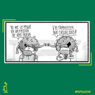 Caricatura Noticiero Poteleche – Diario Libre, 05 de Enero, 2021