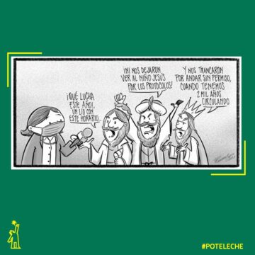 Caricatura Noticiero Poteleche – Diario Libre, 07 de Enero, 2021